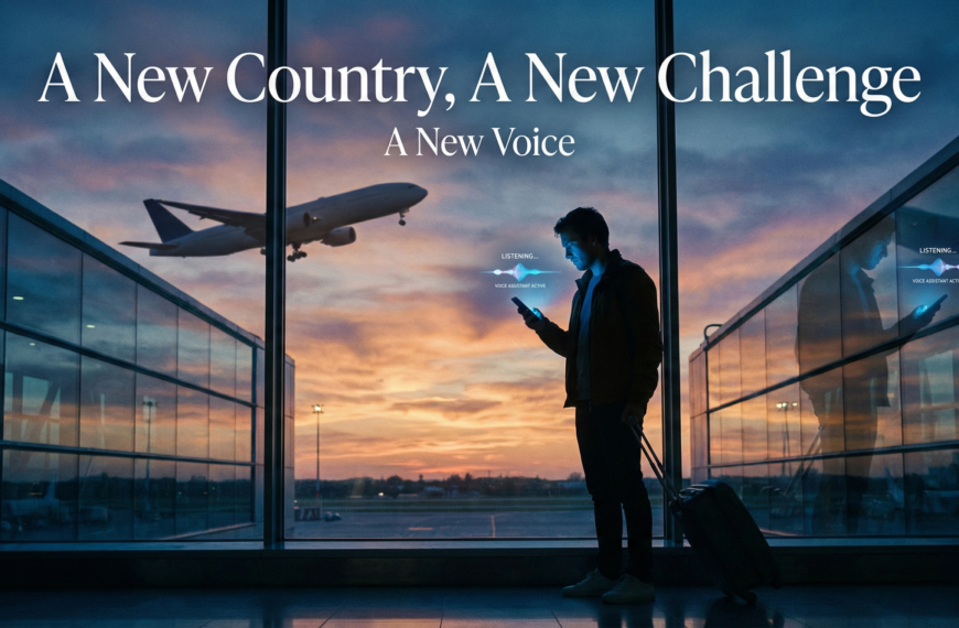 A New Country, A New Challenge, A New Voice