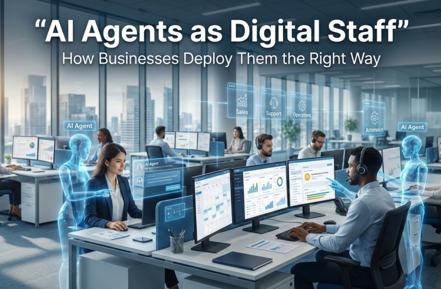 AI Agents as Digital Staff: How Businesses Deploy Them the Right Way