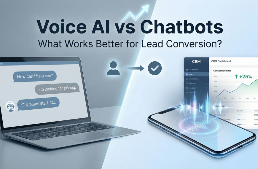 Voice AI vs Chatbots: What Works Better for Lead Conversion?