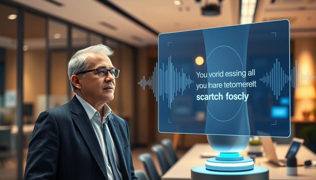 human sounding voice AI