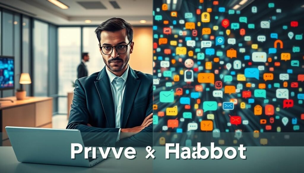 private AI vs public chatbots